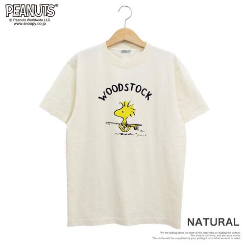 【LUMBER】スヌーピー 別注T-SHIRTS WOODSTOCK