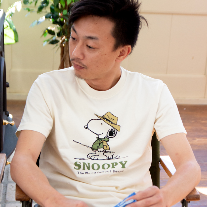 【LUMBER】スヌーピー　別注T-SHIRTS SNOOPY