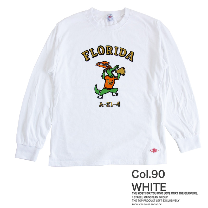 LUMBER 公式 262381 FLORIDA ロングＴシャツ