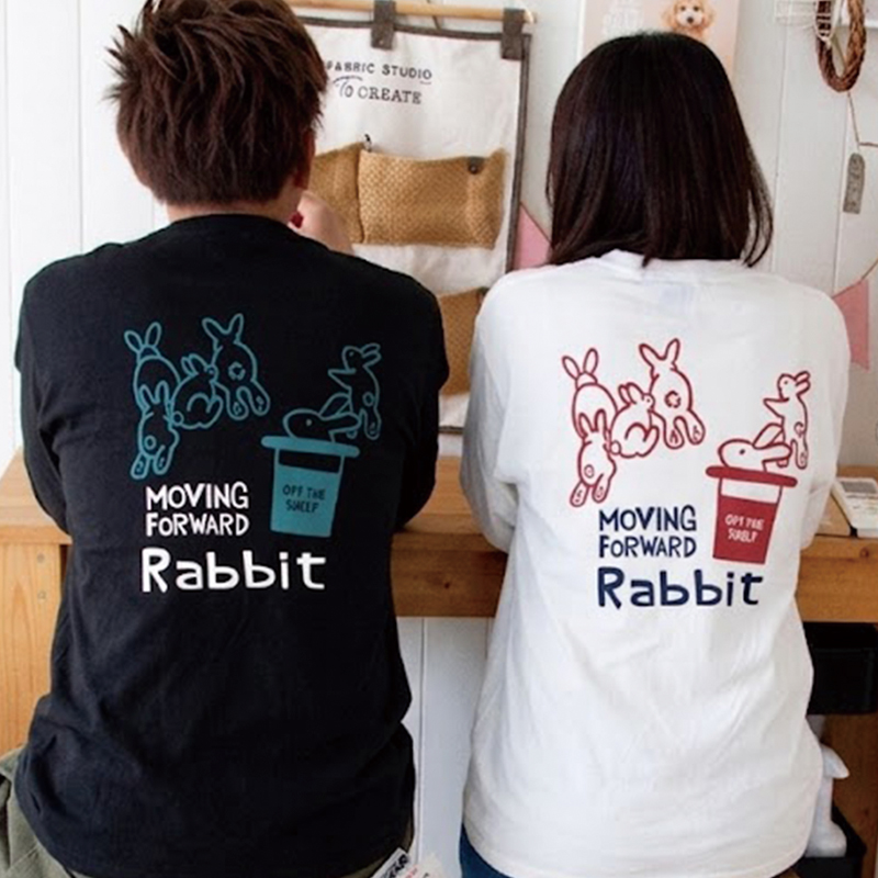 LUMBER 公式 MAGIC RABBIT 262373 ロングＴシャツ