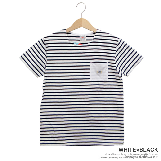 BORDER WIDE NECK 